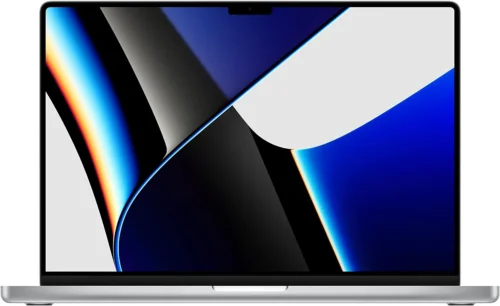 Apple notebook MacBook Pro (de 16 polegadas, Processador M1 Pro da Apple com CPU 10‑core e GPU 16‑core, 16 GB RAM, 512 GB SSD) - Prateado