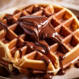 waffles com nutella 3