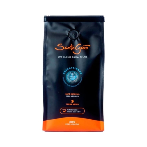 Café Especial Santo Grão Descafeinado Moído 250g