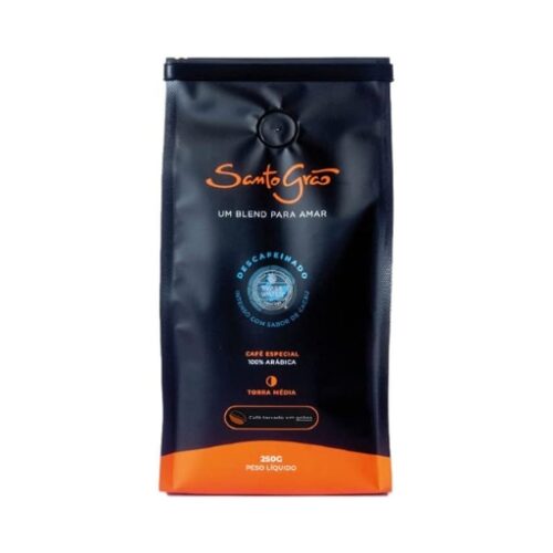 Santo Grão Café Especial Descafeinado - Em Grãos - 250G