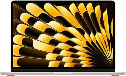 Apple 2025 MacBook Air (de 13 polegadas, Processador M4 da Apple com CPU 10‑core e GPU 8‑core, 16GB Memória unificada, 256 GB) - Luz das estrelas